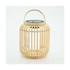 Eglo Table Lamp Marliano Solar Wood Brown 3W 300lm - 840 Cool White | IP44